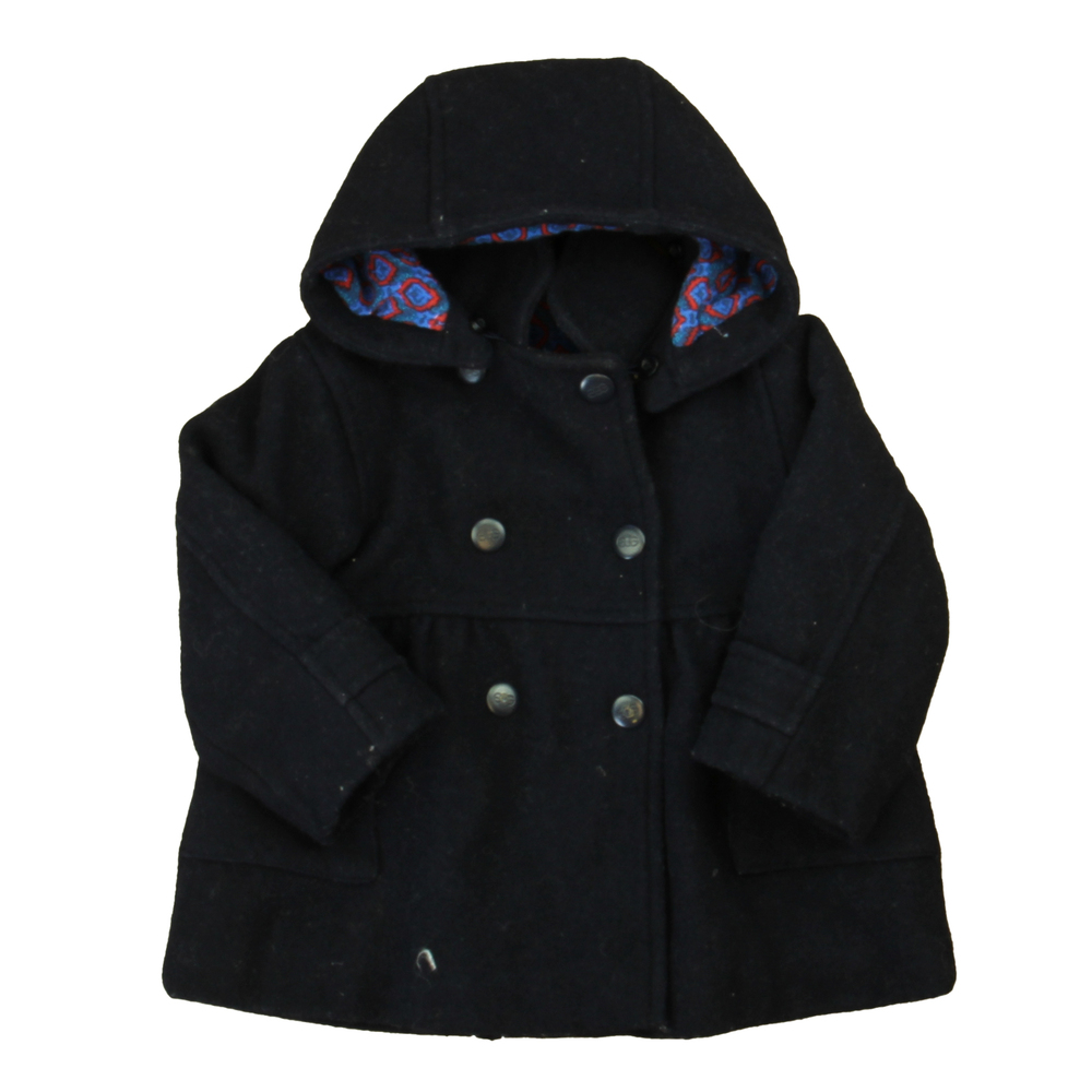 Egg Boys Navy Winter Coat size: 18 Months